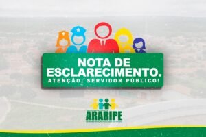 NOTA DE ESCLARECIMENTO – OFICIAL