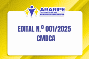 EDITAL N.º 001/2025 – CMDCA