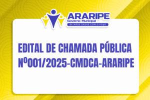 EDITAL 001/2025 - CMDCA