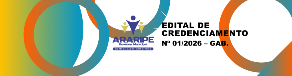 EDITAL DE CREDENCIAMENTO Nº 01/2026 – GAB.